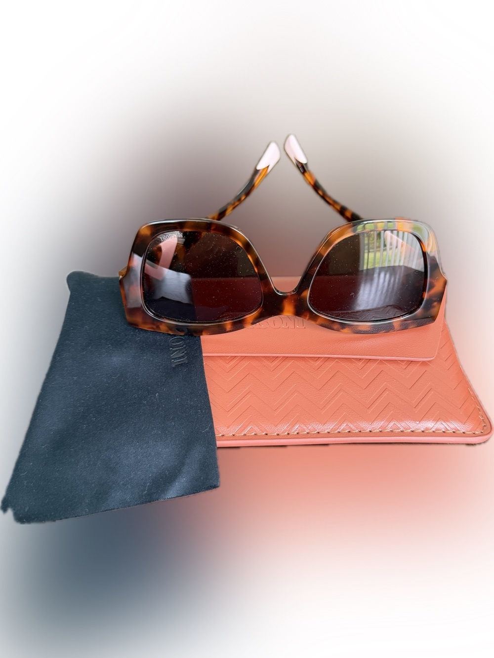 Missoni MIS 0154/S Tortoiseshell Square Women’s Sunglasses